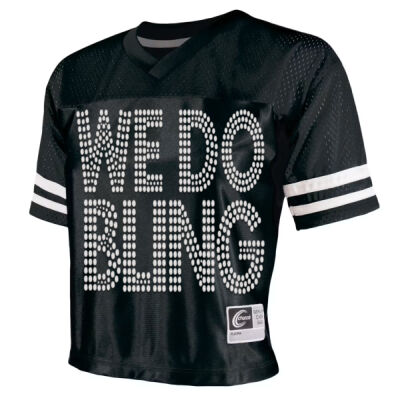 Basic Tier - Cropped Dazzle Football Jersey Thumbnail