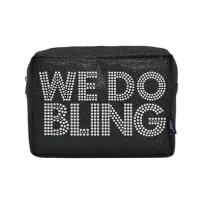 Pro Tier - Glitter Large Cosmetic Travel Pouch Thumbnail